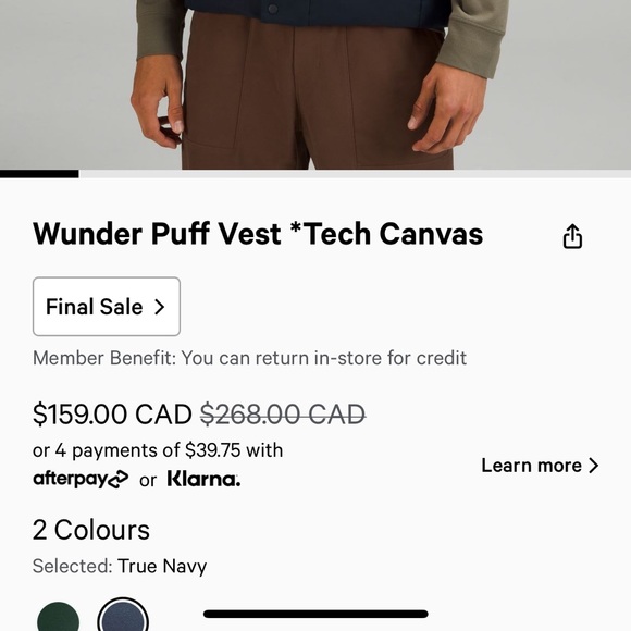 Brand new vest - Picture 3 of 3